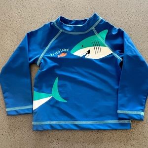 NEW boys swim shirt